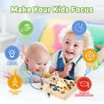 thumbnail image 4 of Sumsoltic Montessori Busy Board with LED Lights for 1+ Years, 4 of 7