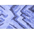 thumbnail image 1 of Ahgly Company Indoor Rectangle Abstract Blue Modern Area Rugs, 4' x 6', 1 of 4