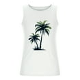thumbnail image 4 of IYTR Mens Hawaiian Beach Tank Tops Summer Comfy Coconut Printing Sleeveless T Shirts Round Neck Leaky Back Sports Tank Tops Casual White XXL, 4 of 5
