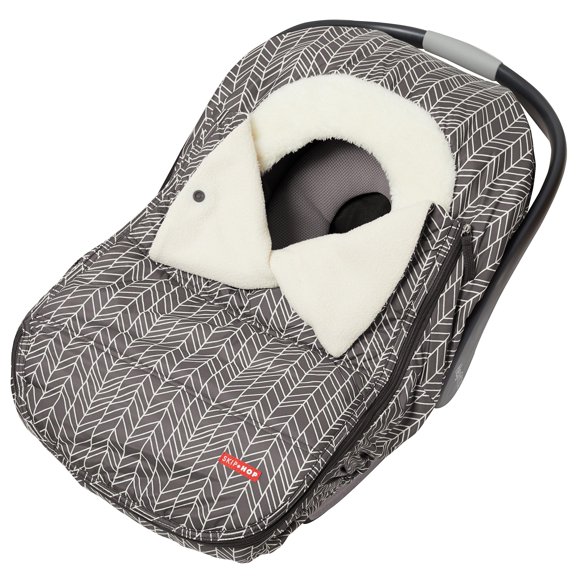 Funda de asiento de coche Skip Hop Stroll & Go para invierno, color gris