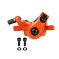 thumbnail image 4 of Freno de disco hidráulico para bicicleta, izquierda, mini, 60 mm, repuesto de aleación de aluminio para rotores naranja, 4 of 9