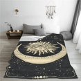 thumbnail image 6 of Tarot Printed Flannel Blanket , Fleece Throw Blanket Super Soft Thicken Blanket , Fuzzy Warm Cozy Plush Microfiber Blankets for Bed Couch Sofa and All Season 60"x50", 6 of 6
