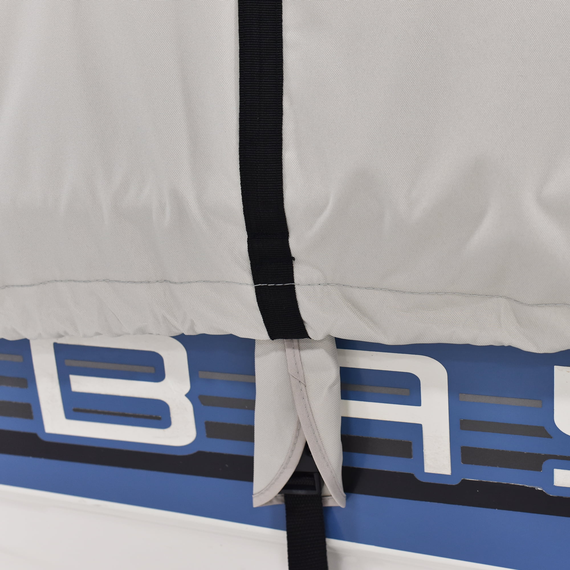 Budge 600 Denier Low Profile Flat Front Boat Cover, Waterproof and UV Resistant, Size BTSD-3: 16'-18' Long, 90" Beam