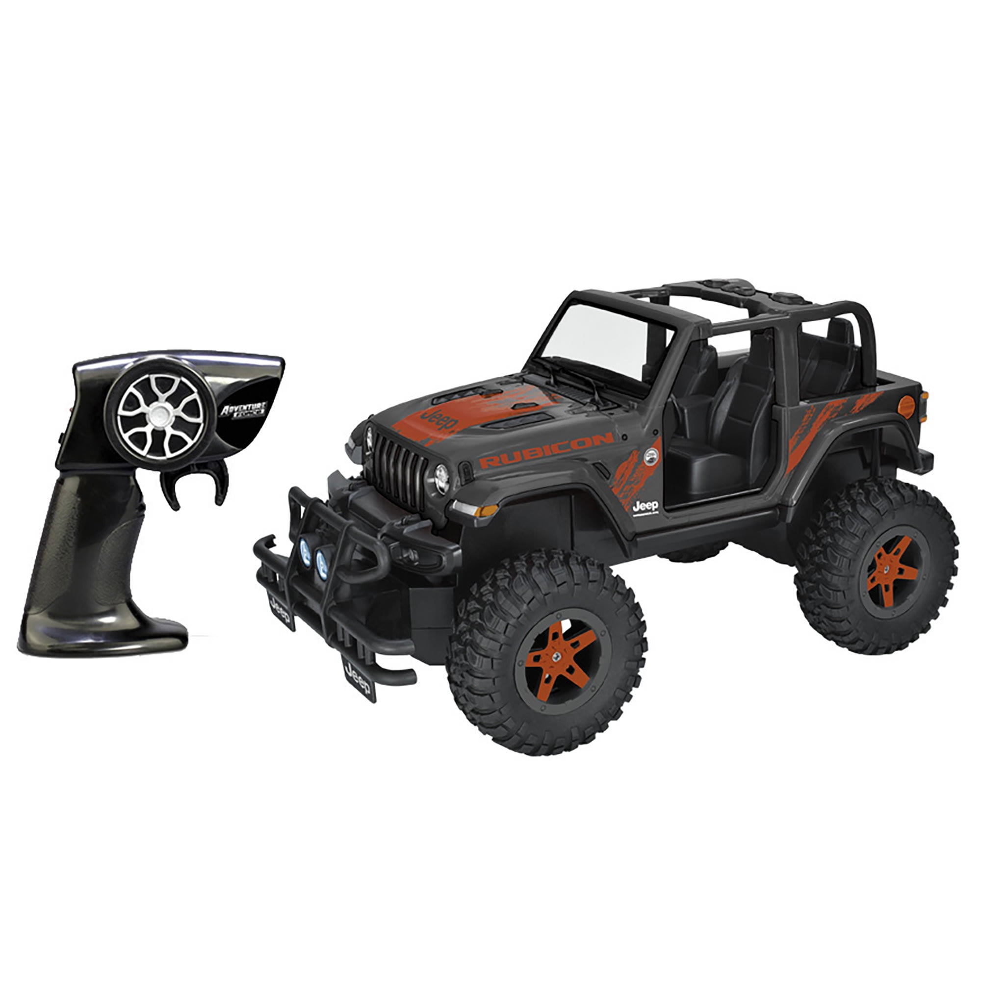 Taiyo: Jeep Wrangler Rubicon 2 Door 1:16 Scale R/C Vehicle in Black