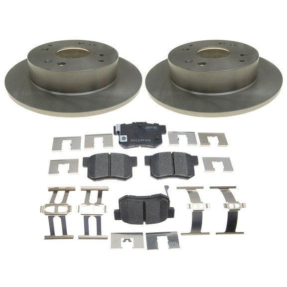 Raybestos 537CH96708R, Replacement Pad and Rotors Brake Kit for Select Acura and Honda Vehicles