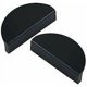 thumbnail image 1 of Tiradores de Puerta de Gabinete de Cocina BRILLAR 6 Piezas Negro 64 mm, 1 of 3