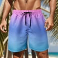 thumbnail image 2 of Ketyyh-chn99 Mens Running Shorts Summer Short Pant Men's Swim Trunks Swimsuits Mesh Liner Beach Bathing Suits Swimming Shorts Purple,M, 2 of 5