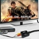 thumbnail image 5 of Escalador compatible con HDMI a AV con cable USB Adaptador compatible con RCA AV a HDMI, 5 of 9