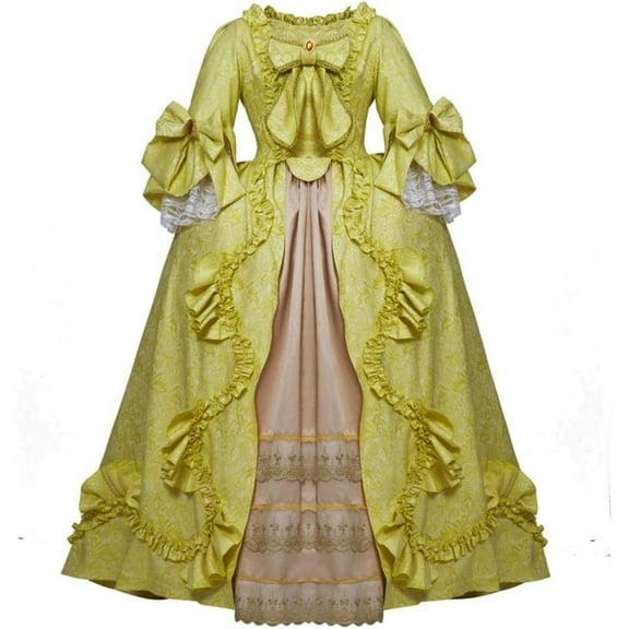 Women's Rococo Court Gown - 18th Century Royal Ball Dress
