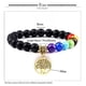 thumbnail image 3 of Pulsera 7 Piedras Naturales - Hecha a Mano - Joyas para Hombres y Mujeres - Pulsera de Piedras Naturales - Piedras de 8mm - Todas Las Piedras de Nuestras Pulseras Son Naturales, 3 of 5