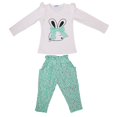 thumbnail image 2 of Conjuntos de ropa y pantalones de algodón casual para bebés niñas, ideales para otoño., 2 of 9
