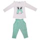 thumbnail image 2 of Conjuntos de ropa y pantalones de algodón casual para bebés niñas, ideales para otoño., 2 of 9