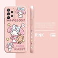 thumbnail image 3 of Case For Samsung Galaxy A91 A73 A72 A71 A53 A52 A51 A42 A33 AO3S 4G 5G Simple Liquid silicone Case Cartoon My Melody, 3 of 5