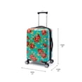 thumbnail image 3 of The Pioneer Woman Hardside Luggage 20 Inch Carry-on, Vintage Floral, 3 of 7