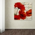 thumbnail image 3 of Trademark Fine Art "Coquelicots Rouge I" Canvas Art by Color Bakery, 3 of 6