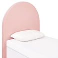 thumbnail image 5 of June Upholstered Arched Twin Headboard Blush, 5 of 9