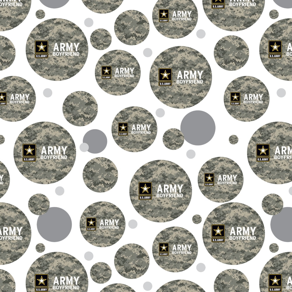 army wrapping paper