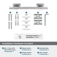 thumbnail image 4 of Amerock Bronx Chrome 9 inch (229mm) Towel Bar, 4 of 7