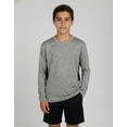 thumbnail image 2 of Real Essentials 4 Pack: Boys Youth Dry-Fit Moisture Wicking Active Athletic Performance Long-Sleeve T-Shirt, 2 of 6