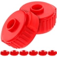thumbnail image 4 of Shisuyan Reusable Plastic Cymbal Quick Release Nuts for Drum Kits Easy Installation Red Color 8 Pieces, 4 of 8