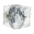 thumbnail image 2 of Decorative Clock Wall Ornament Digital Display Sturdy Metal Design for Study Dorm Kitchen Decoration, 2 of 9