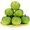 Green, variant on 6pcs Lifelike Artificial Green Apple Faux Fake Apples Fruit Home House Kitchen Cabinet Decoration