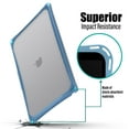 thumbnail image 3 of IBENZER Hexpact MacBook Air 13 Inch Case 2022 2021 2020 2019 Release New M1 A2337 A2179 A1932, Heavy Duty Protective Case with Screen Lock for Apple Mac 13 with Touch ID, Serenity Blue,HPE-AT13-SRL, 3 of 8