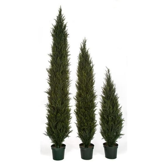 6 ft. Outdoor UV Rated Cypress Tree, TT Green