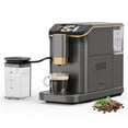 thumbnail image 1 of Automatic Espresso Machine with Grinder & Milk Frother, 20 Bar Pressure, 1.5L Water Tank, 6 One-Touch Recipes, Self-Cleaning – 120V, 1 of 7