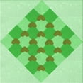 thumbnail image 1 of Ahgly Company Machine Washable Indoor Square Transitional Jade Green Area Rugs, 6' Square, 1 of 7