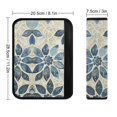 thumbnail image 6 of WYYP Flower Pattern Car Seat Belt Cover Soft Comfort Car Seat Strap Pads 2Pcs, 6 of 6