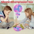 thumbnail image 4 of Juguete Para El Estrés Con Burbujas Sensoriales, Juguete Para Apretar Burbujas De Silicona Para Necesidades Especiales De Autismo Para Niños Y Adultos Speravity FN007054-02, 4 of 6