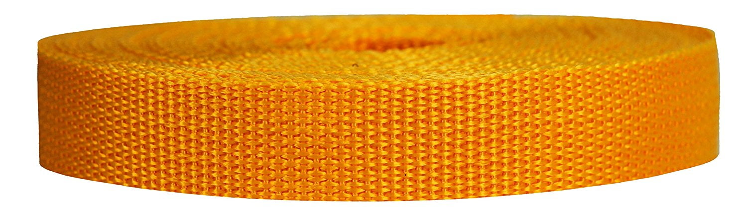 Strapworks Lightweight Polypropylene Webbing Crafts 2 Inch x 10 Yards Pet Collars Poly Strapping for Outdoor DIY Gear Repair Tan 