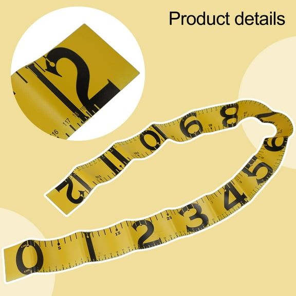 1Pc Fishing Ruler 120Cm Measuring Fish Ruler Sea Lightweight Saltwater Decals Fishing Tools Tackle Carp Fishing Accessories White Fangkenuo