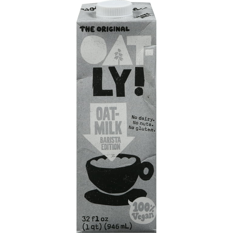  Oatly Barista Edition Oatmilk, 32 Ounce (12 Pack) : Grocery &  Gourmet Food
