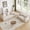 Beige White, variant on Wiilayok 89.8" Cloud Sofa Couch,Chenille 3 Seater Deep Seat Sofa Couch,No Assembly Required,Beige