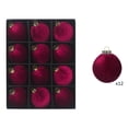 thumbnail image 2 of LKXOTTK Solid Color Christmas Ball Ornaments 12 Pack, Hanging Baubles for Tree Holiday Party Home Decor, 2 of 5