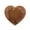Brown, variant on JoyMart Heart Silicone for 6 Cavities Easy Demold Heart Shaped Tray for Making Breakable Cake Cheesecake