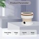thumbnail image 4 of Mini Washing Machine 8L Foldable Washing Machine and Dryer EU Plug, 4 of 5
