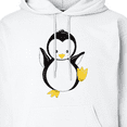 thumbnail image 3 of Inktastic Penguin Adult Hoodie Sweatshirt, 3 of 4