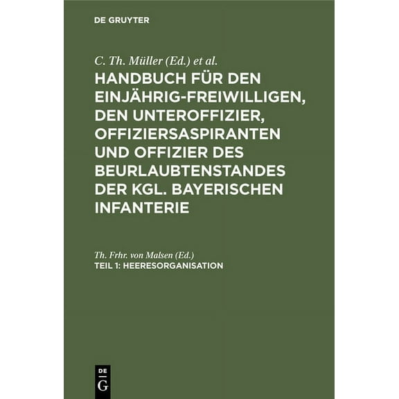 Heeresorganisation, (Hardcover)