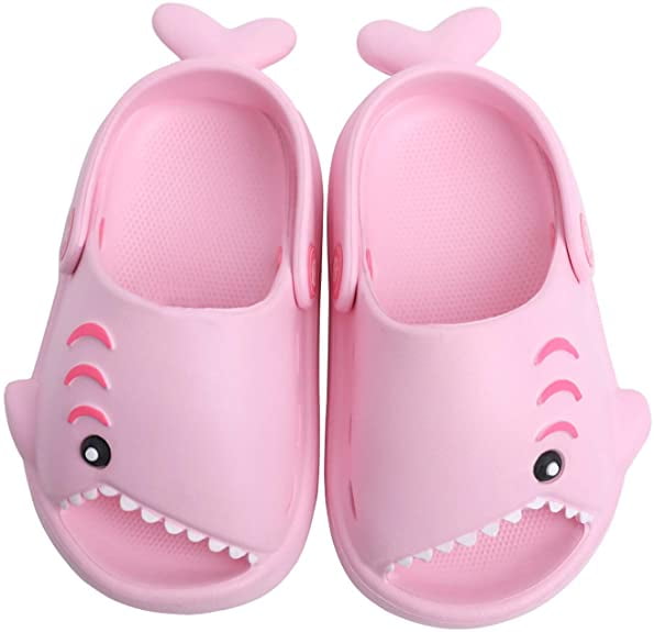 cokil Children Boys and Girls Cartoon Sandals Slippers Non-Slip Soft Beach Shoes Sandals