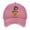 Hot Pink, variant on Womens Hats Baseball Caps Under $5 Baseball Caps for Women High Crown Big Head Circumference Solid Color Cap Black Baseball Cap Coffee