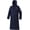 Navy, variant on Raincoat for Men Waterproof Long Rain Jacket with Stowable Hood Lightweight Rain Gear Poncho for Unisex(Black,S)