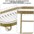 thumbnail image 2 of Soporte para jabonera de pared, bandeja decorativa para esponja, para ducha, viajes, secado, hogar, acrílico, hierro, 2 of 6