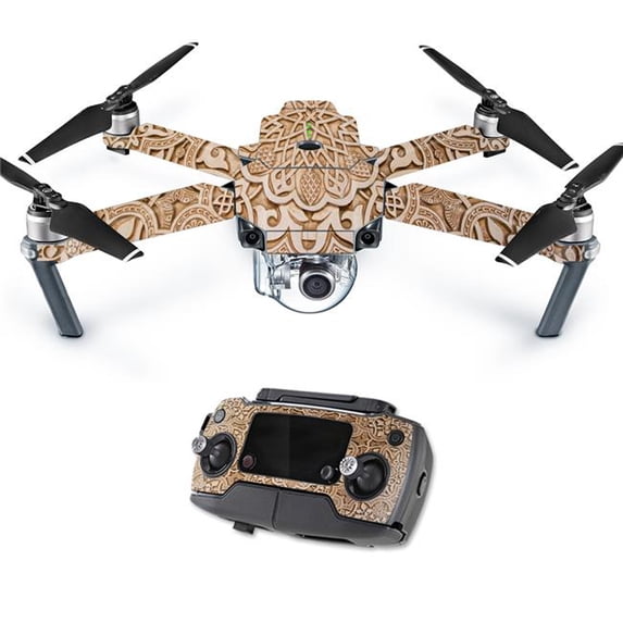 MightySkins DJMAVPRO-Carved Skin Decal Wrap for DJI Mavic Pro Quadcopter Drone Cover Sticker - Skins Carved
