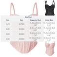 thumbnail image 3 of Levmjia Women's Shapewear Corset Steel Boned Lace Bridal Bodyshaper Wedding Waist Trainer with Removable Straps Back Lace Up Bustier Daily Wear, 3 of 7