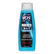 Alberto Vo5 Mens 3-in-1 Shampoo, Conditioner & Body Wash, Ocean Surge 12.5 Fl Oz