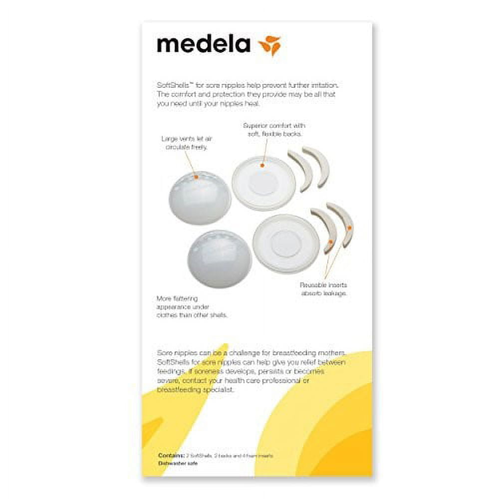 Medela Breast Shells For Sore Nipples 2 Pieces Size M, PharmacyClub