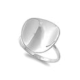 thumbnail image 1 of Wide Concave Round Statement Ring .925 Sterling Silver Band Jewelry Female Male Unisex Size 7, 1 of 4